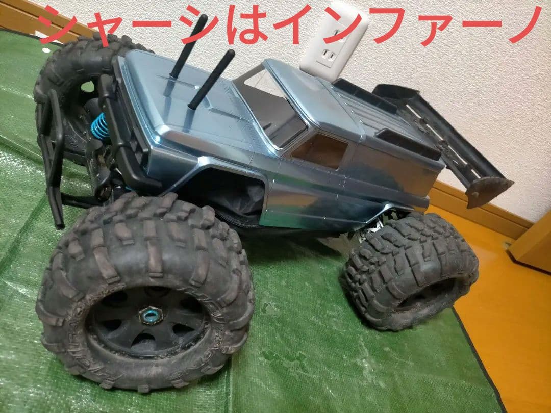 未使用！マッドワゴン　ボディのみ　京商　ランクル60風 マスタードイエロー