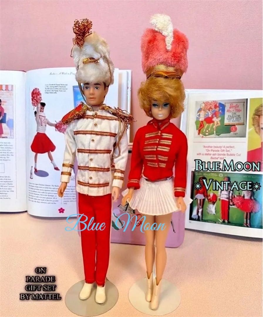 ♛Vintage◈ Barbie&Ken ♢♦OnParade!◈稀少♦♢レア