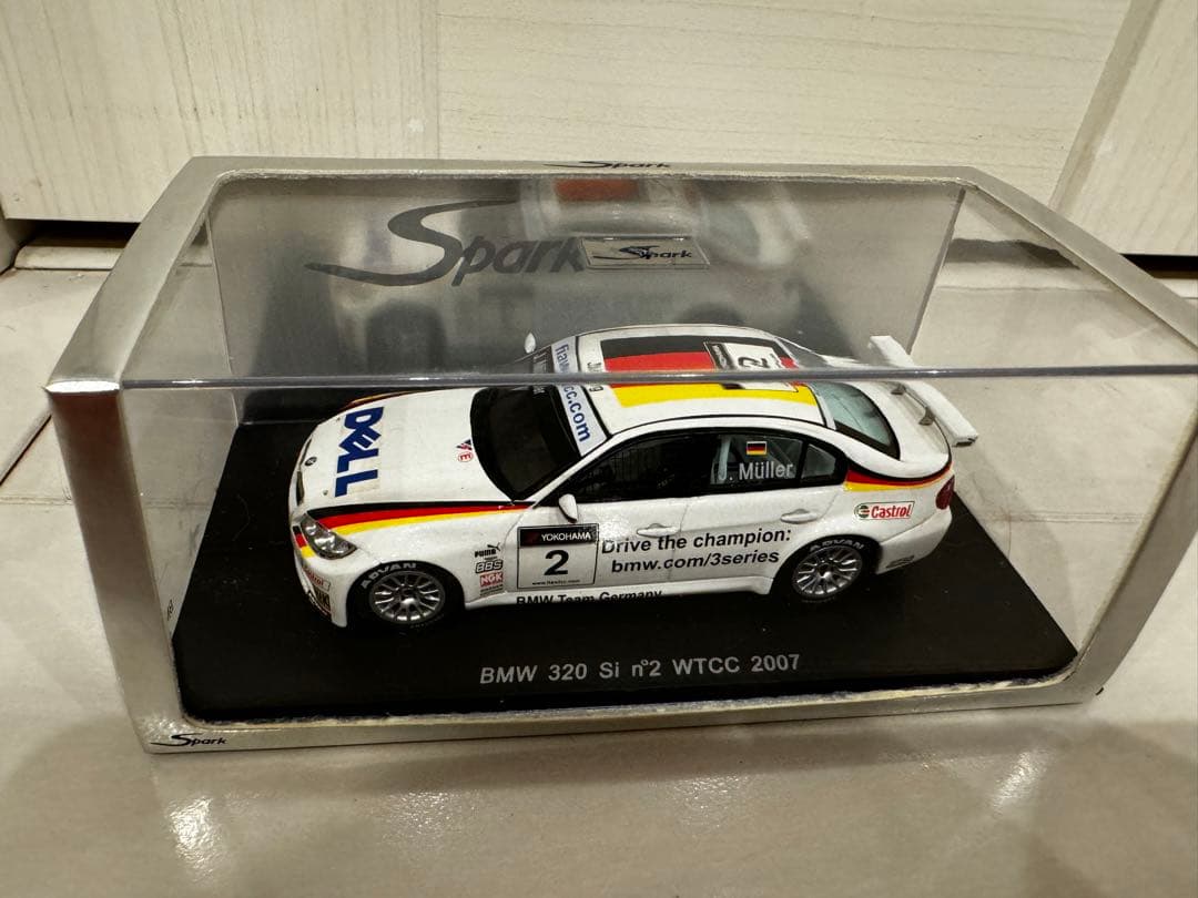 4台セット  320si n°1 WTCC 2007 #1〜4 Spark