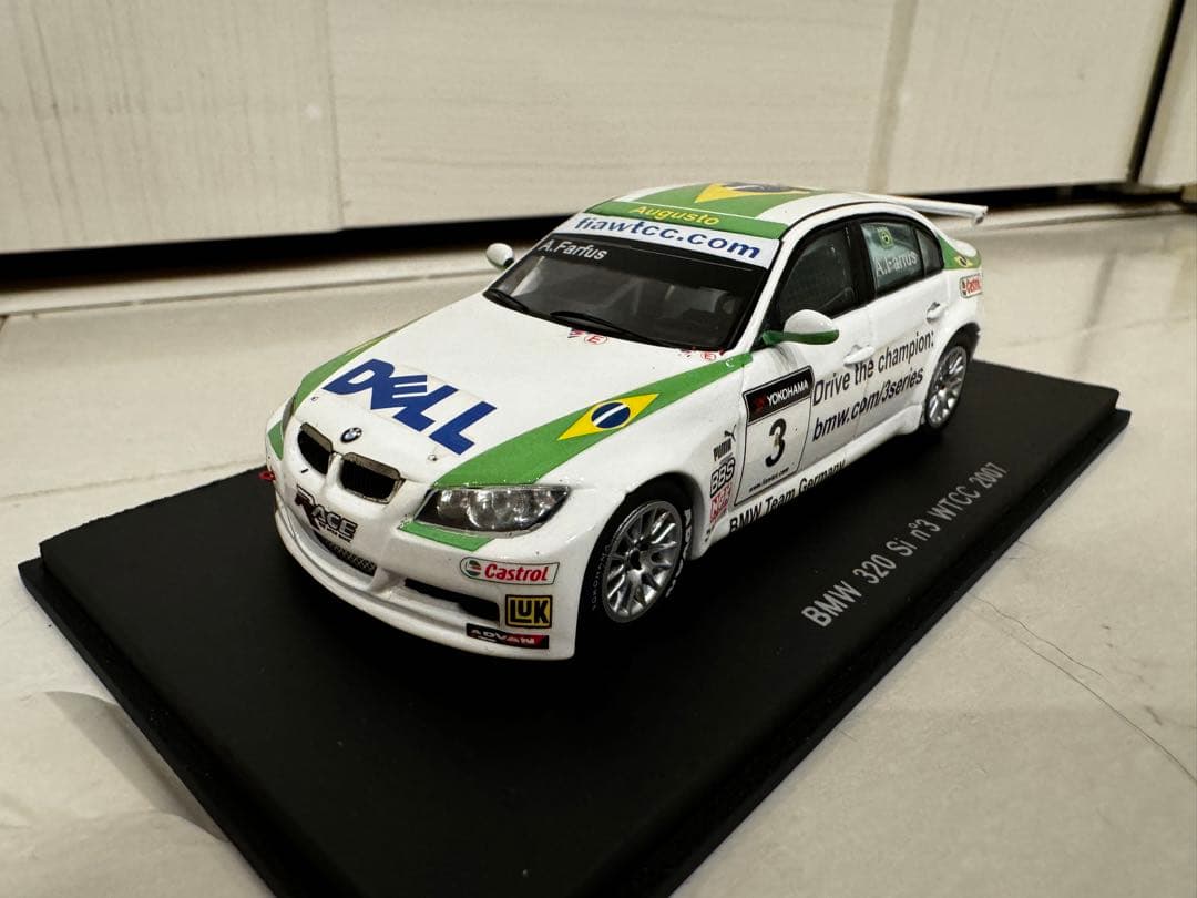 4台セット  320si n°1 WTCC 2007 #1〜4 Spark