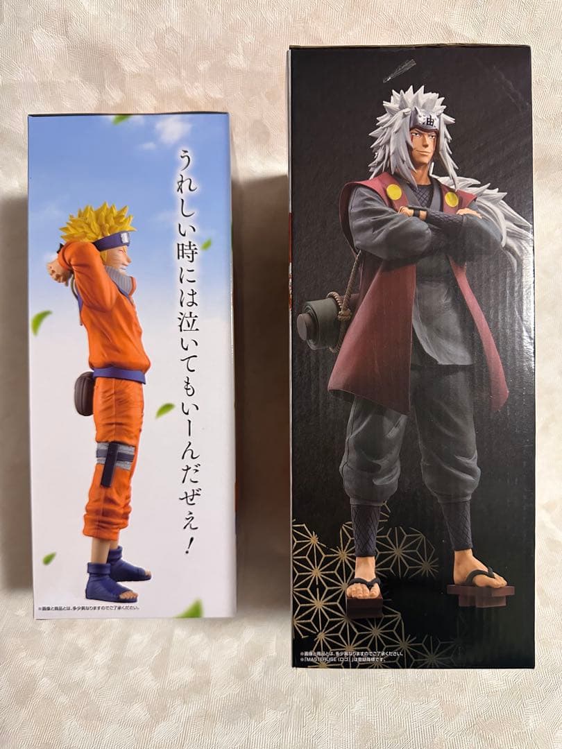 NARUTO 一番くじ Ａ賞　うずまきナルト　自来也　　波の国編　伝説の三忍