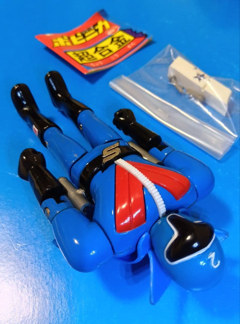 ゴレンジャー 【超合金】ポピー　ポピニカ　アオレンジャー　ジャンク　バリブルーン