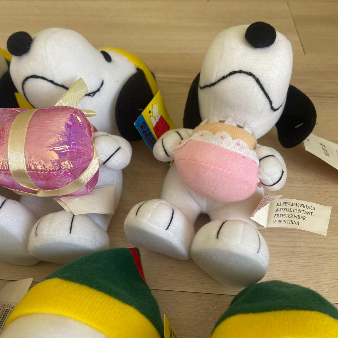 スヌーピー ぬいぐるみ　まとめ売り　平成レトロ　当時物　レア　お祝い　バースデー