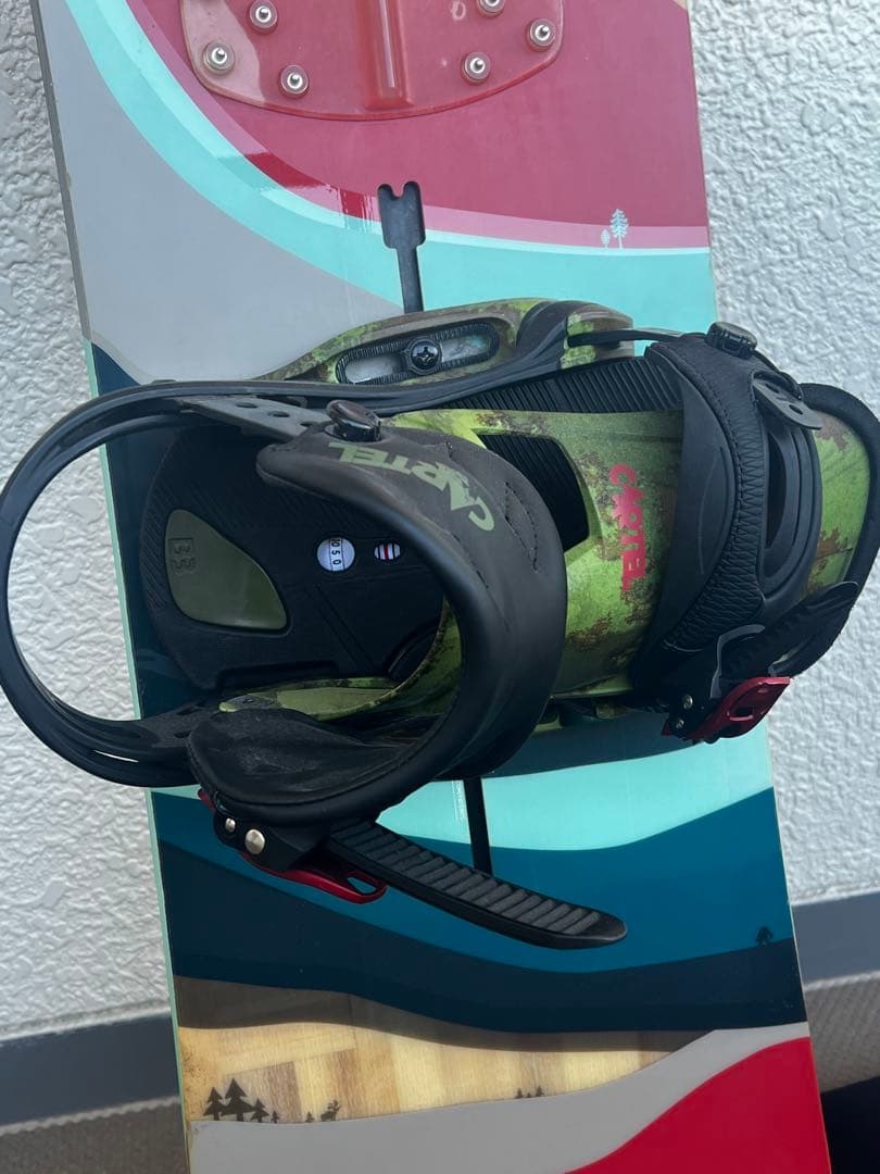 Burton CUSTOM 156 +ビィンディングCartelセット