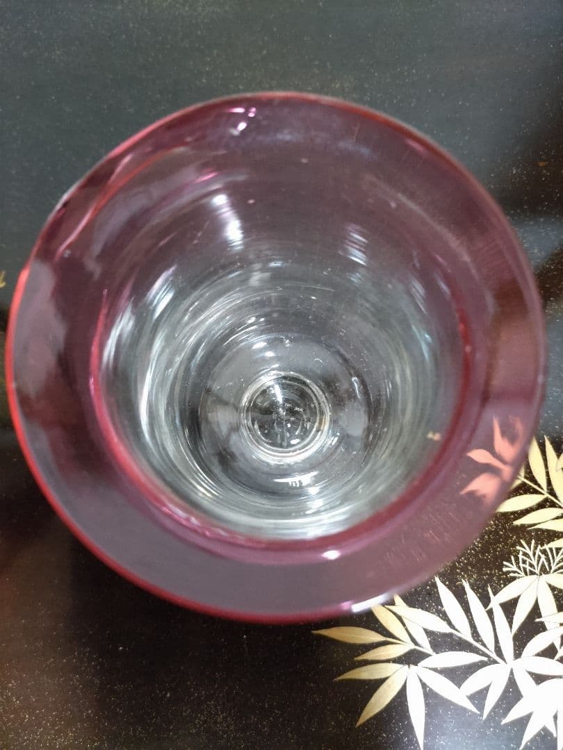 金赤暈し氷コップ