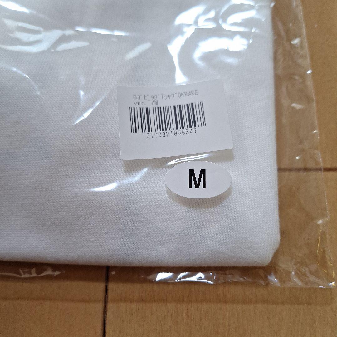 新品　マカロニえんぴつ　ロゴビッグTシャツ　　　　OKKAKE 　Mサイズ