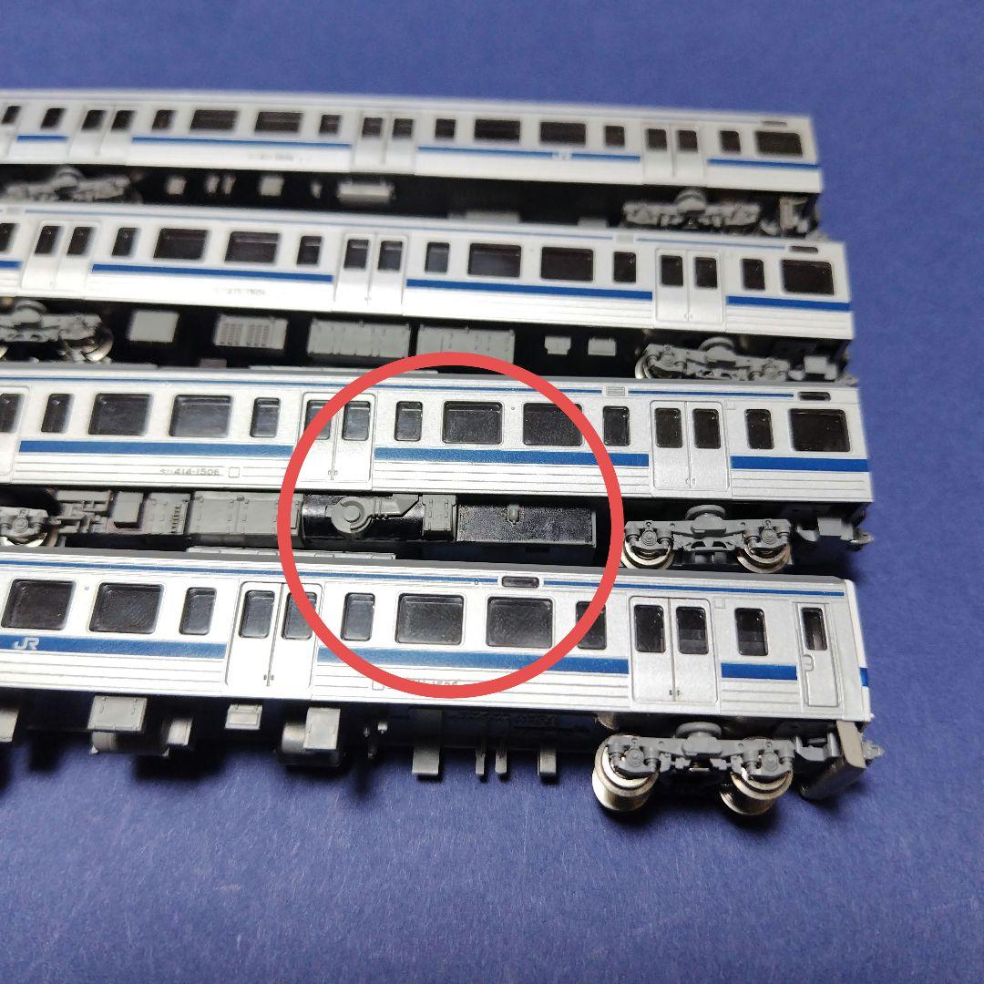tomix 415系1500番台 常磐線 グレー床下 4両セット　Nゲージ