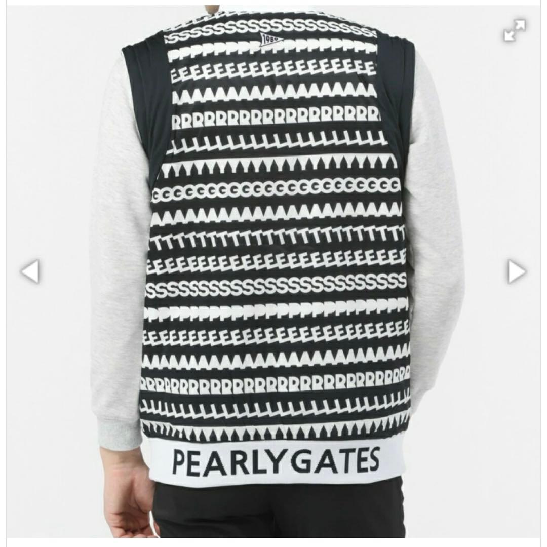 新品未着用 PEARLY GATES リバーシブルブルゾン　ブラック/ホワイト
