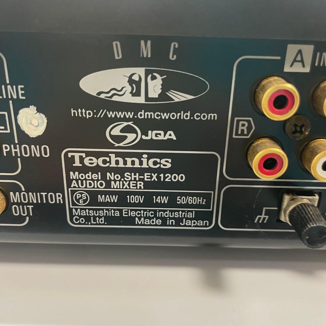 ◯Technics テクニクス SH-EX1200 DJミキサー