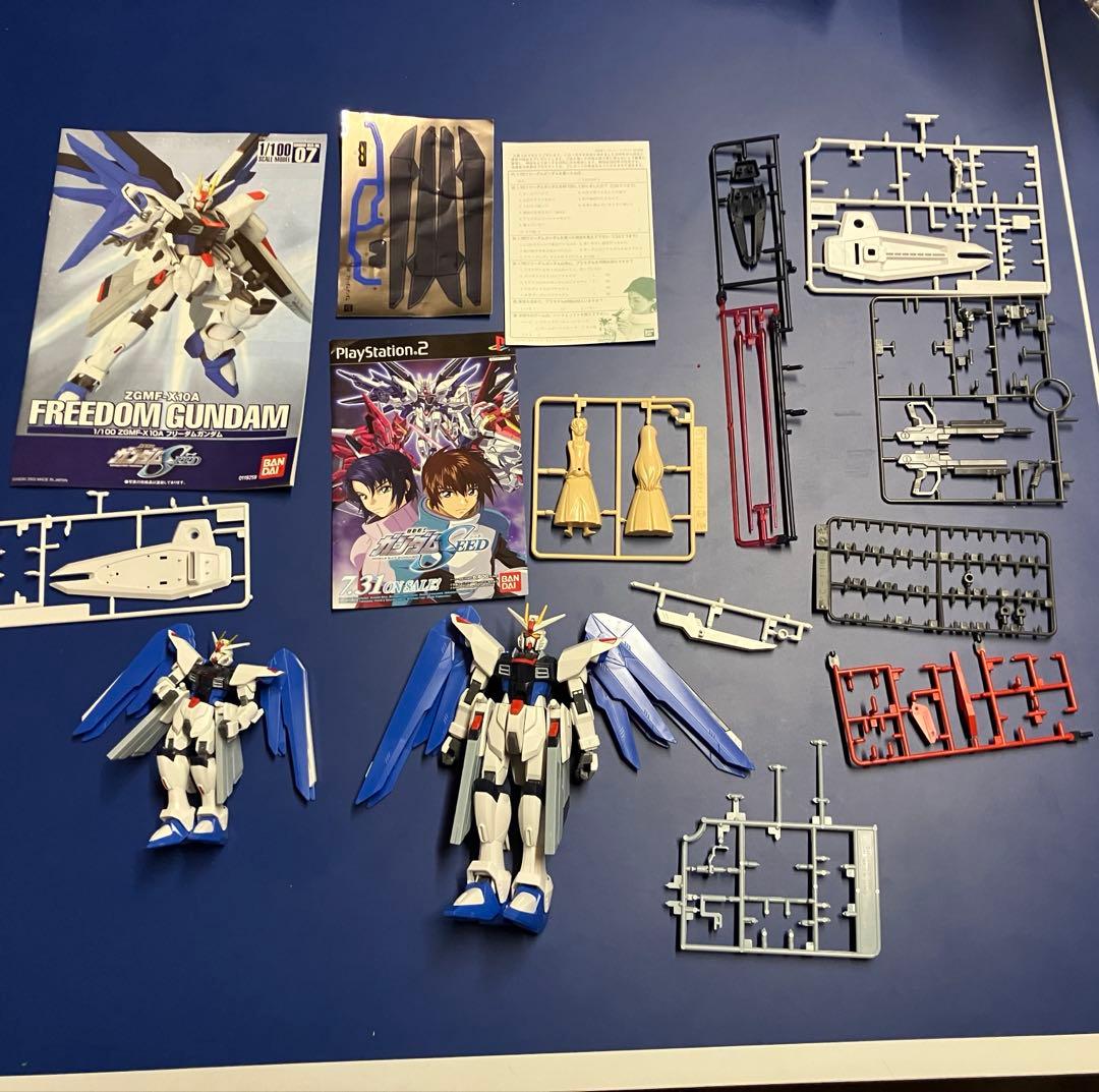 フリーガンダム　ジャスティスガンダム　ジャンクまとめ売りj103