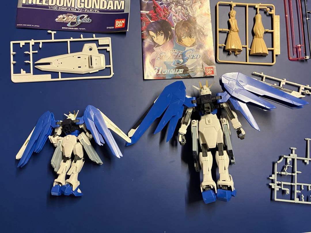 フリーガンダム　ジャスティスガンダム　ジャンクまとめ売りj103
