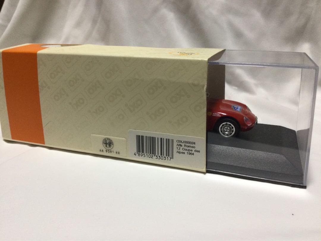 アルファロメオ TZ 1964 Coupe des Alpes 1/43
