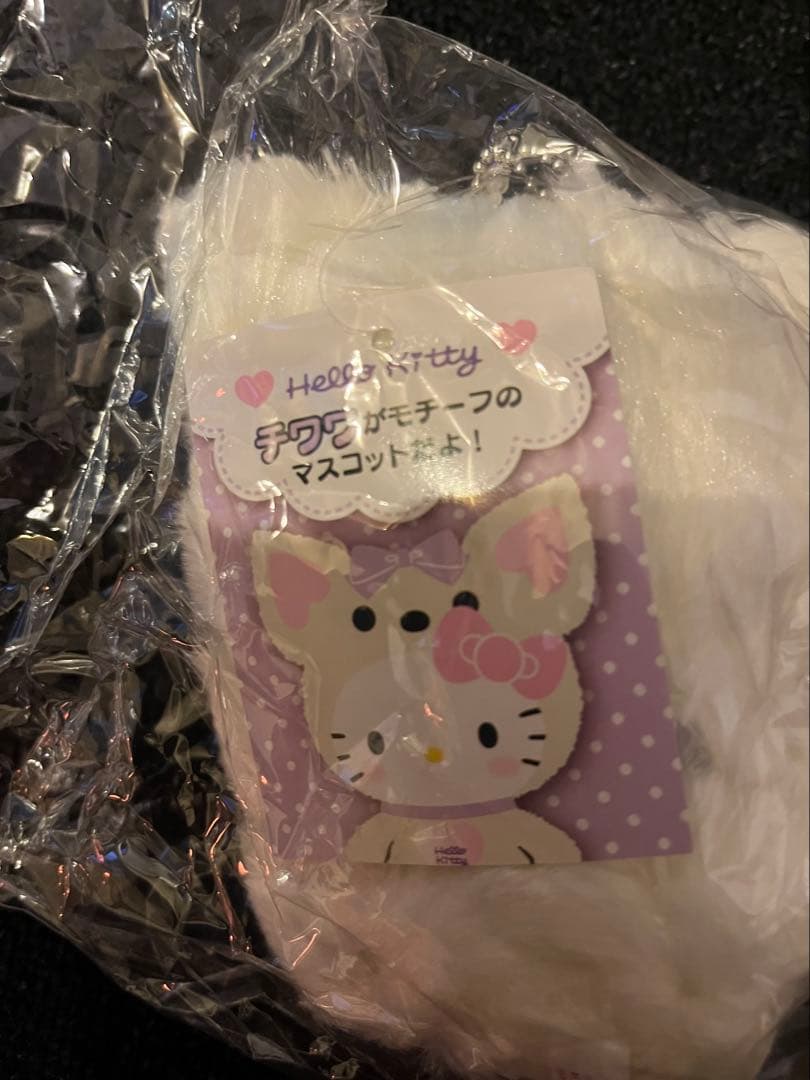 希少品ハローキティ ミニチュアダックスチワワマスコット 2点セット
