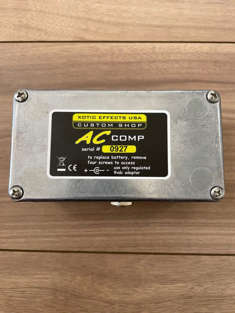 xotic AC Booster Comp CUSTOM SHOP エフェクター