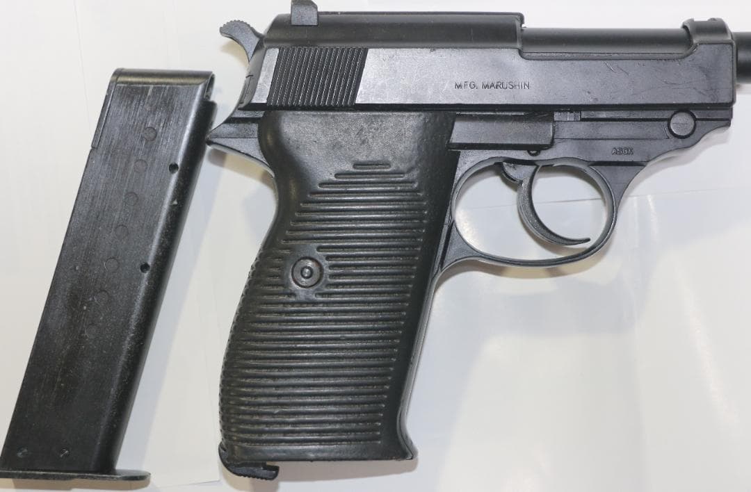 マルシン工業ABS樹脂ガスガン　ワルサーＰ３８Ｋ　ASGK合法品　ホルスター付き