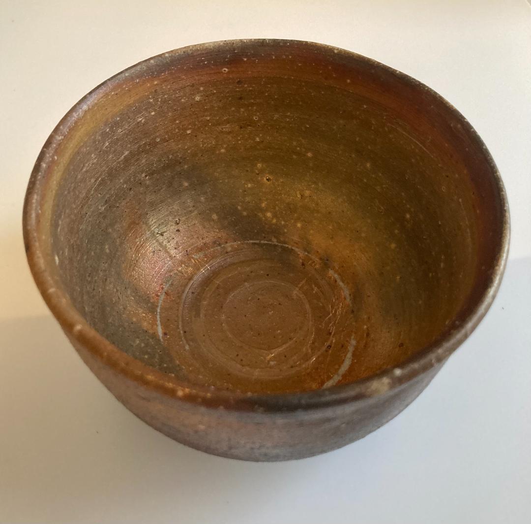 備前焼　藤田龍司作　茶碗