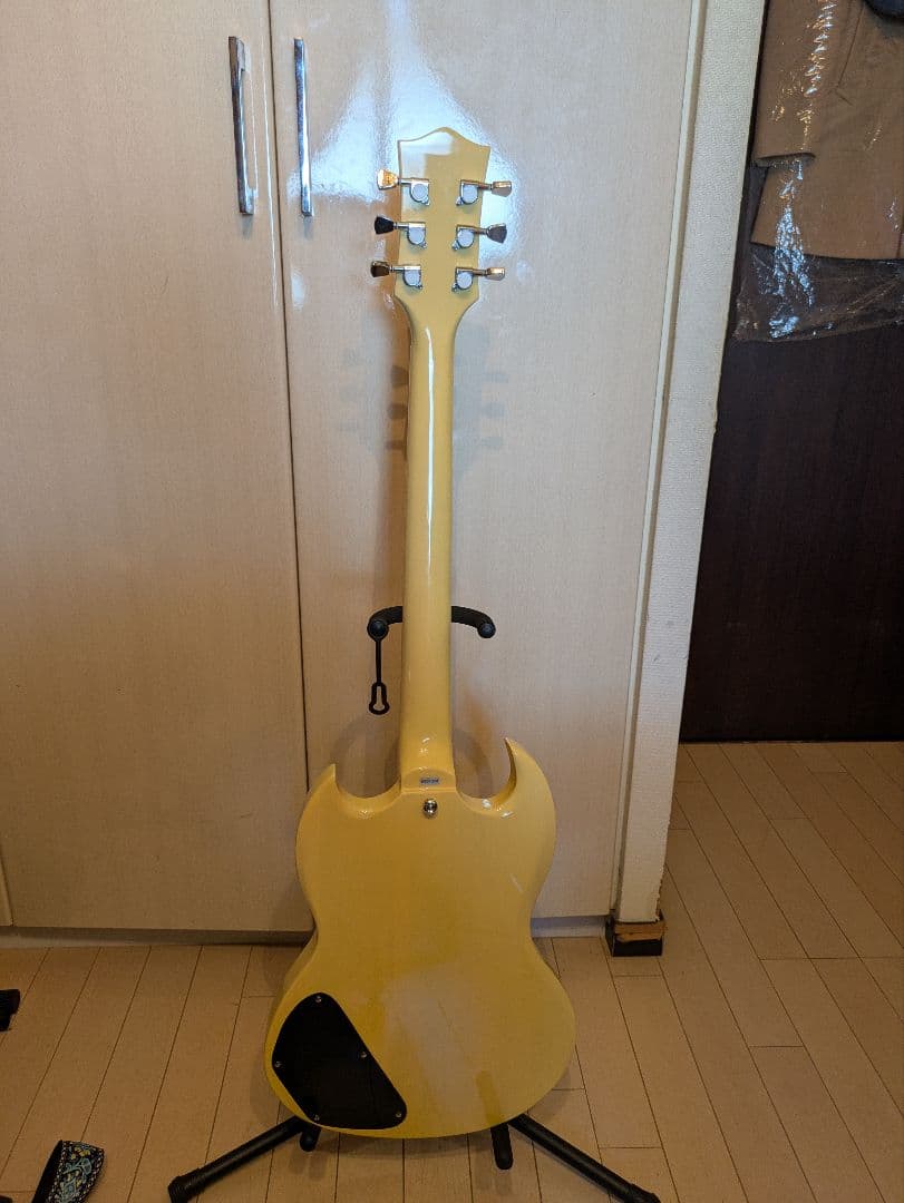 プレイテック SGタイプ エレキギター p90搭載