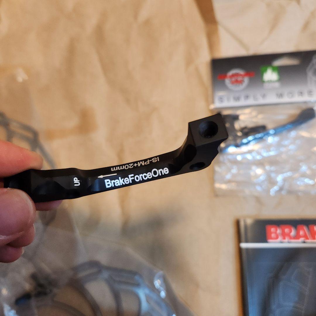 ドイツ製 BRAKEFORCE BFO 1 超軽量 ディスクブレーキ 前後セット
