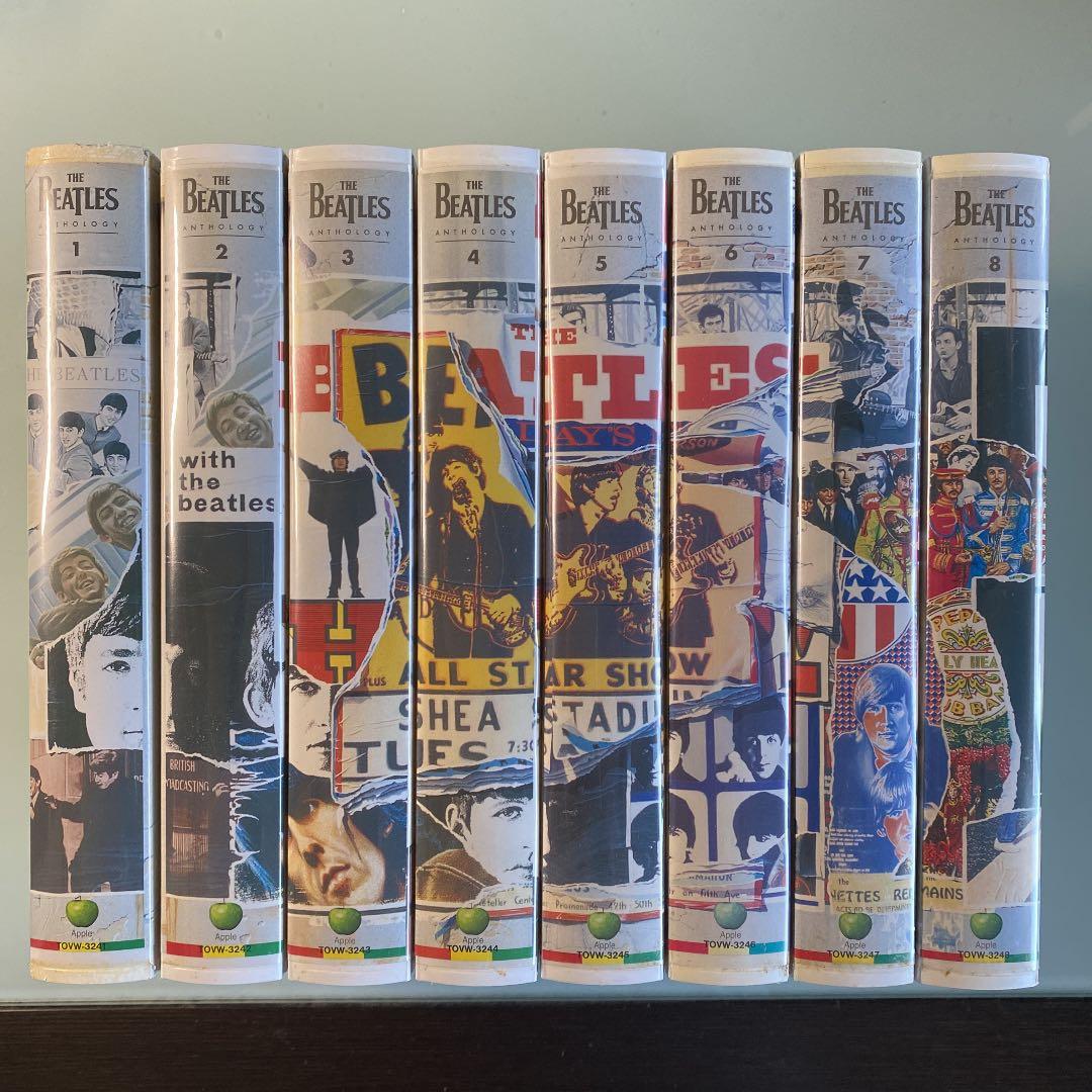 ☆ レア・希少 ☆ VHS ビデオテープ　ザ ・ビートルズ/アンソロジー 全８巻