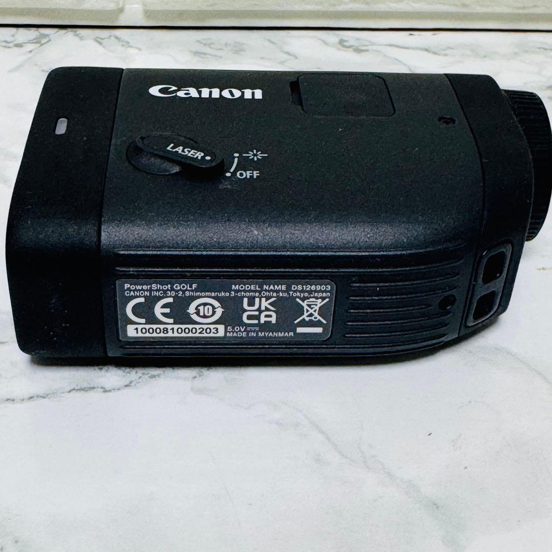 【美品】Canon ゴルフ用レーザー距離計 PowerShot GOLF