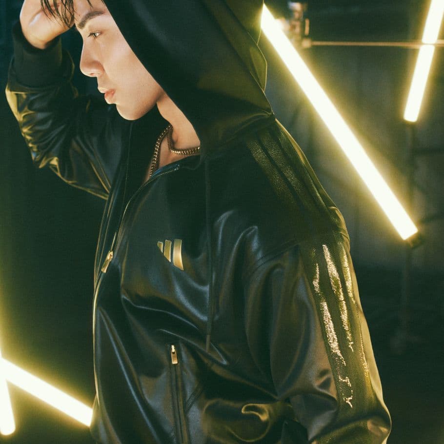 adidas 2025秋冬限定 Stadium Gold 上下セット L