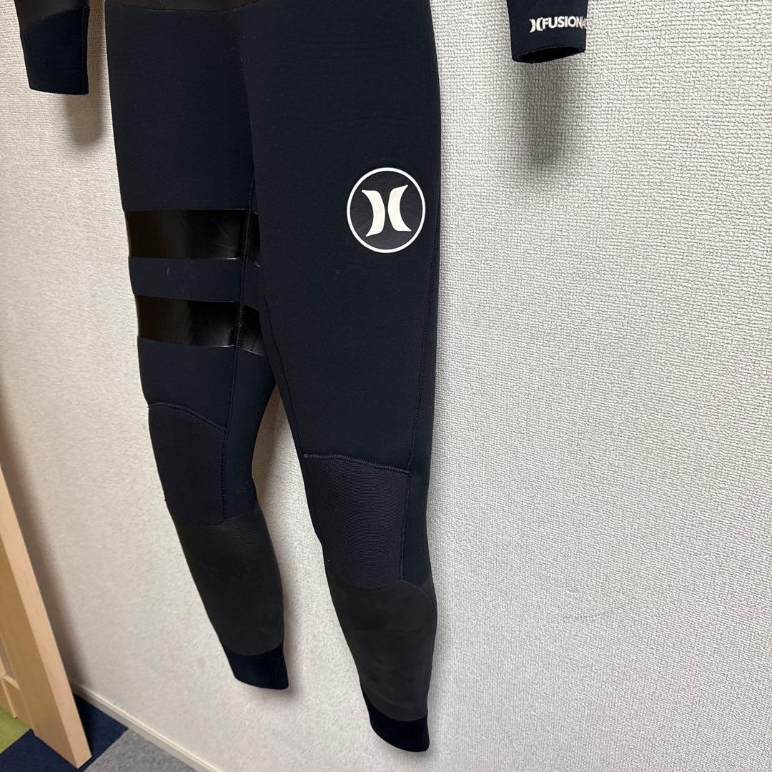 美品　日本製_Hurley ロンハーマン　ウエットスーツセミドライ4mm/3mm