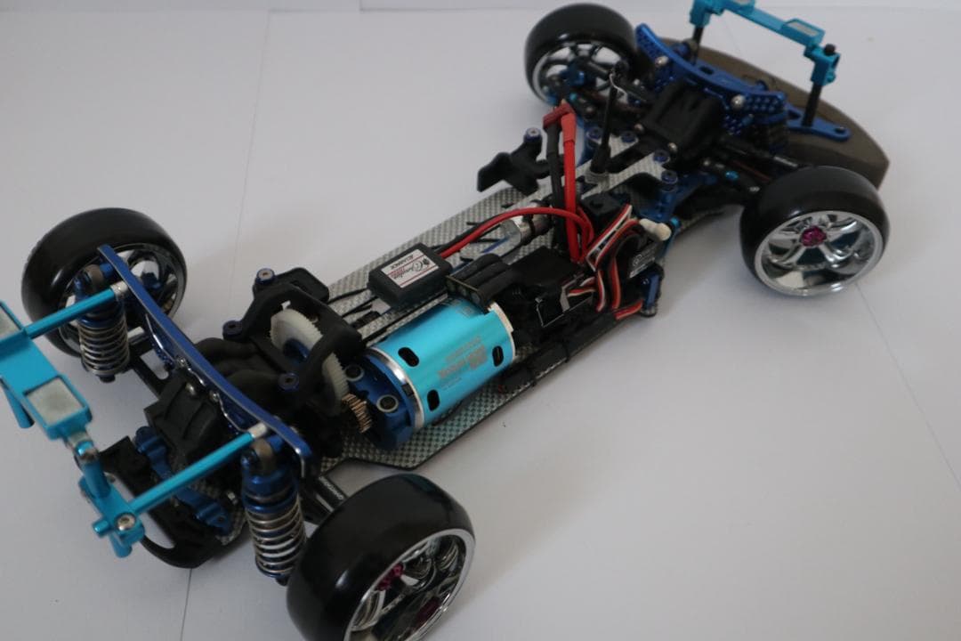ヨコモ 1/10 RC イマドキSSG OVERDOSEパーツ付 メカ付シャーシ