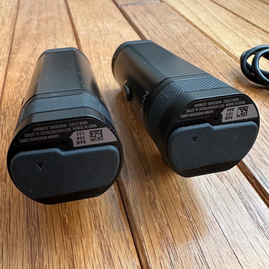 2個セット Garmin Varia UT800 スマートヘッドライト