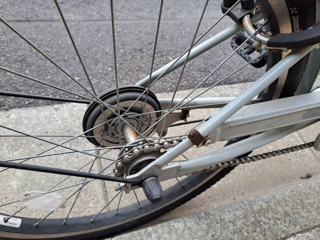 ブリジストン bike 22インチ　ビッケ　子供用自転車 グレー