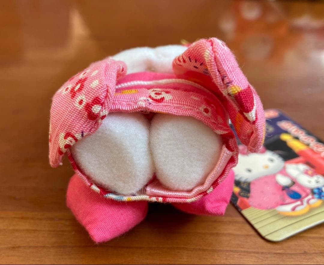 京都限定　ハローキティ 着物 ぬいぐるみ キーホルダー　ご当地キティ　レア