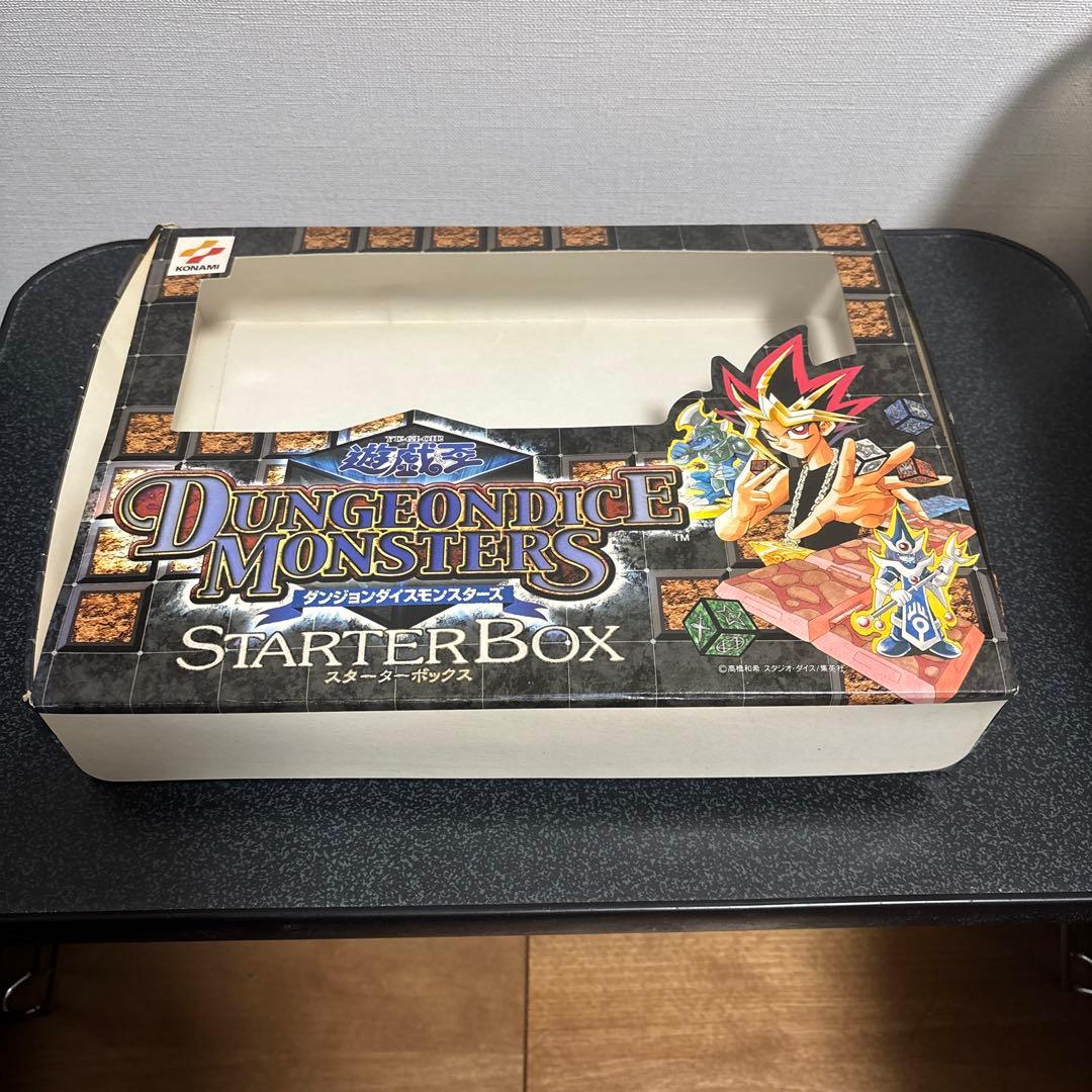 (傷あり、説明書無し、一体破損)ダンジョンダイスモンスターズスターターセット