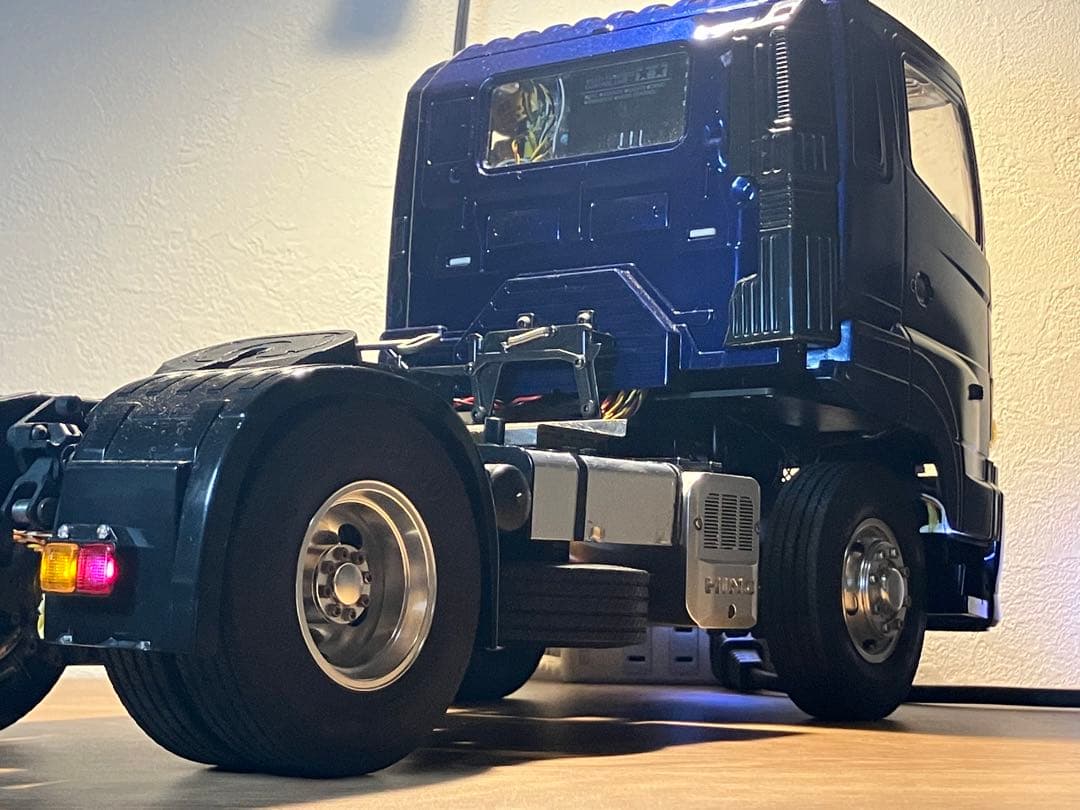 タ*カ様 タミヤ1/14 日野プロフィア700 Lesuシャーシ フルオペ MF