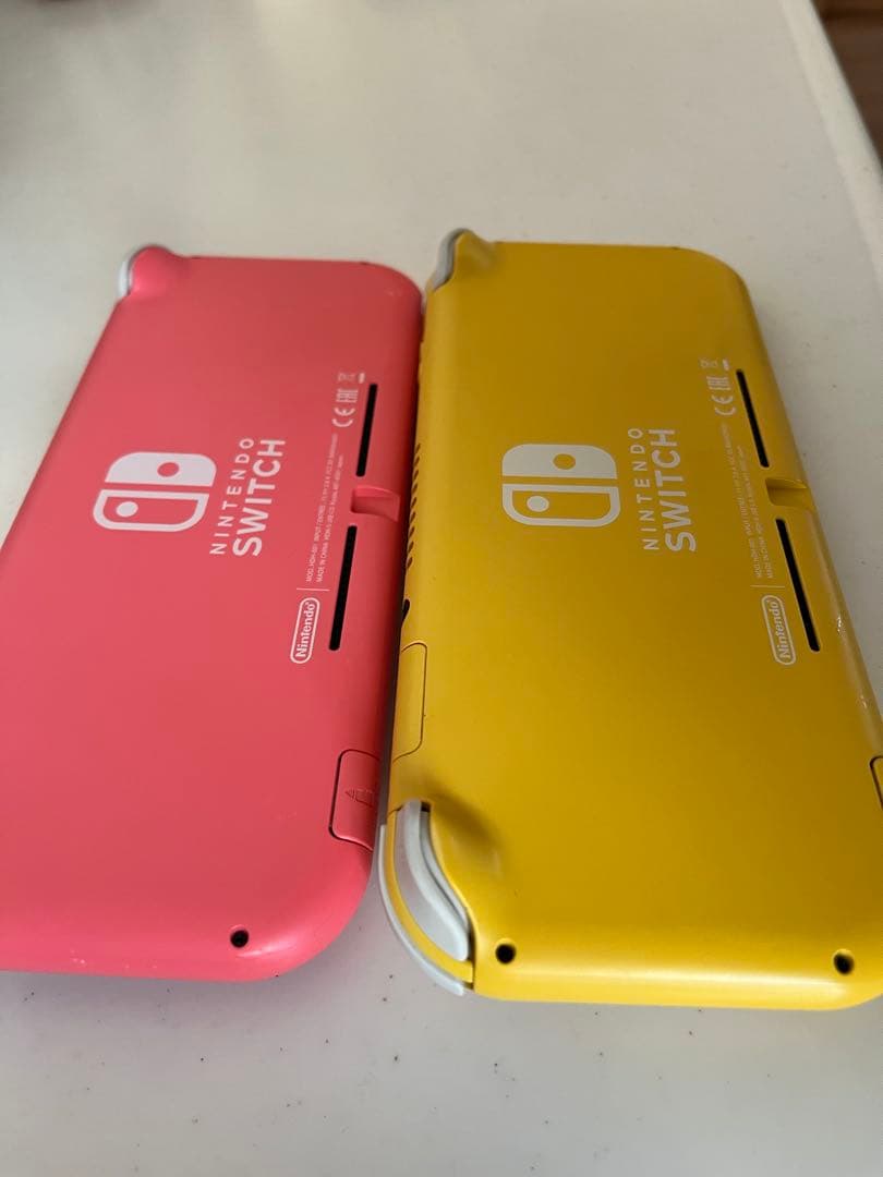 Nintendo Switch Lite ピンクとイエローセット