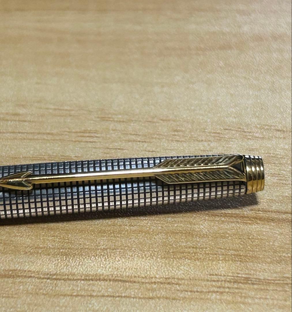 【三連休特別価格】Parker ジズレ75 スターリングシルバーボールペン