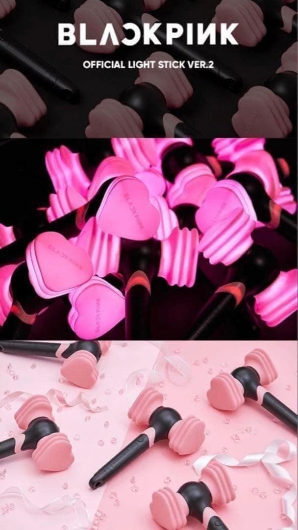 ２個セット　BLACKPINK ペンライト ver.2 新品未開封　公式 最新