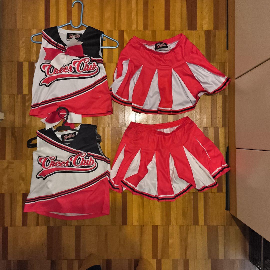 残り１着 Mサイズのみ チアリーディングウェアセット Cheer Club