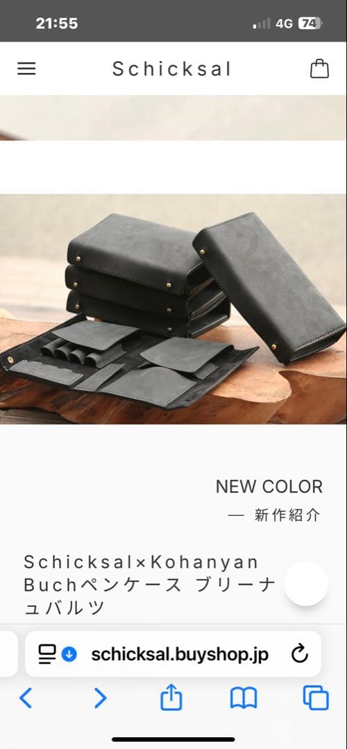 Schicksal×Kohanyan Buchペンケース ブリーナ シュバルツ
