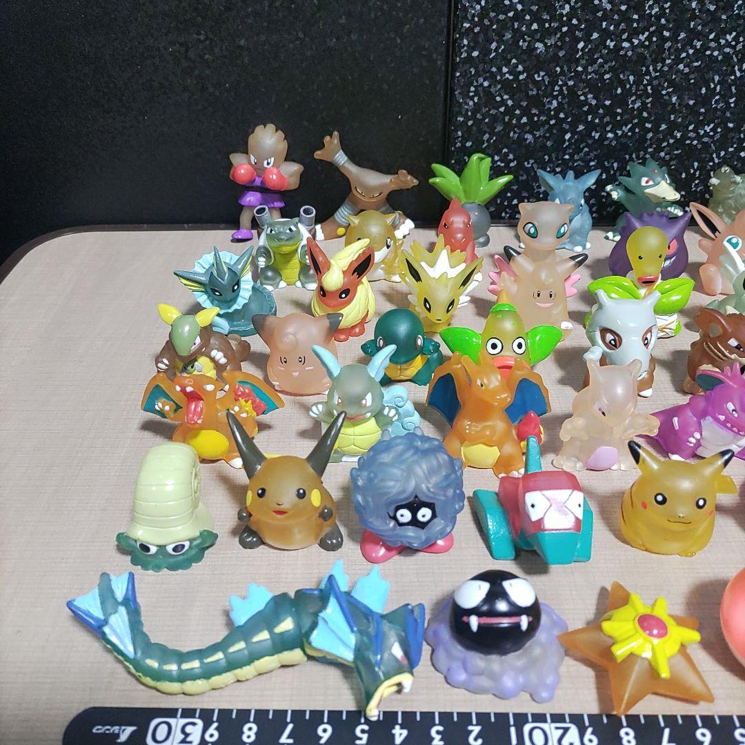 ポケモンキッズ　指人形　クリアタイプ　まとめ売り　47体セット