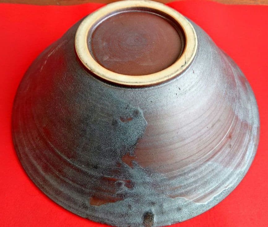 花鉢　備前焼?