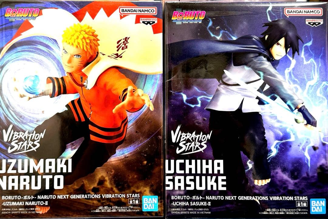 NARUTO　プライズ　ナルト　ボルト　ミナト　サスケ　イタチ　フィギュア　9体