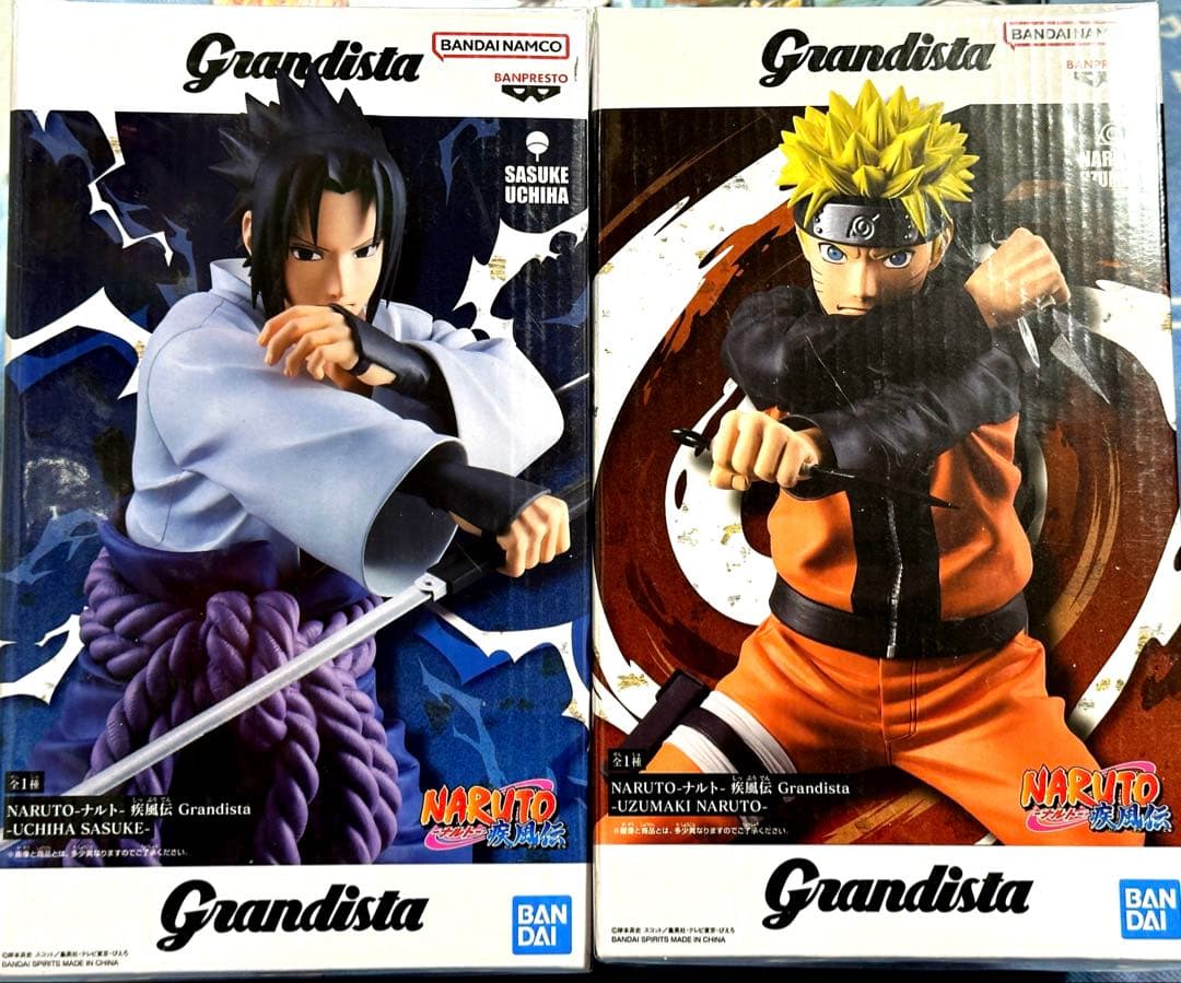 NARUTO　プライズ　ナルト　ボルト　ミナト　サスケ　イタチ　フィギュア　9体