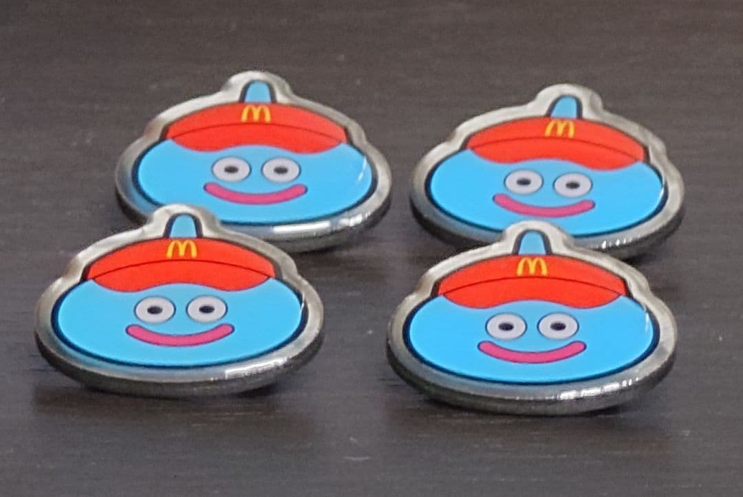 ドラクエピンズ　マクドナルド　コラボ