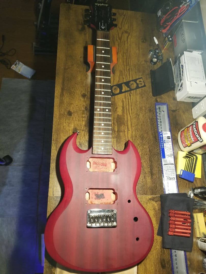 Epiphone SG Express　7/8スケール　中華EMGセット