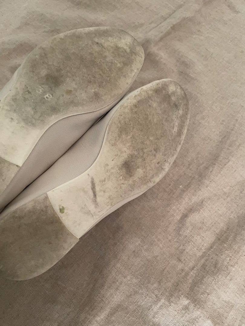 VIEILLE ヴィエイユ　Cinq サンク　白ホワイト靴　38 24センチ
