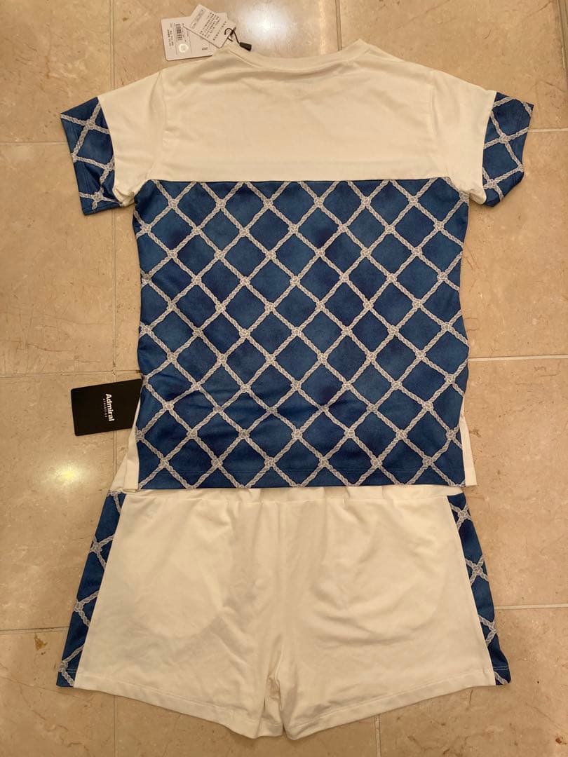 【新品】Admiral テニスウェア Mサイズ 青白