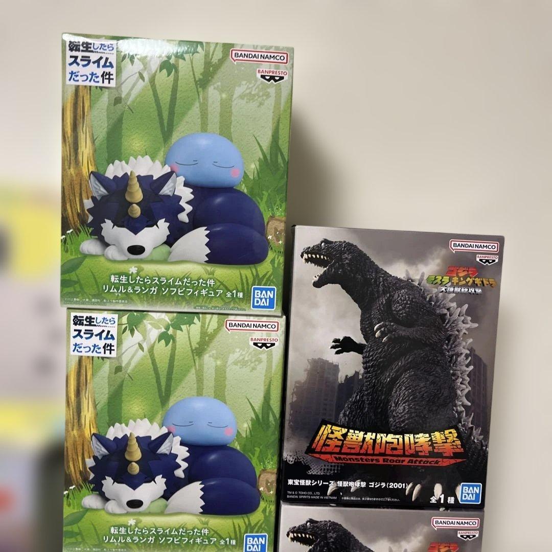 ケロロ軍曹　ドラクエ　しんちゃん　サンリオ　転スラ　ゴジラ　フィギュアまとめ売り