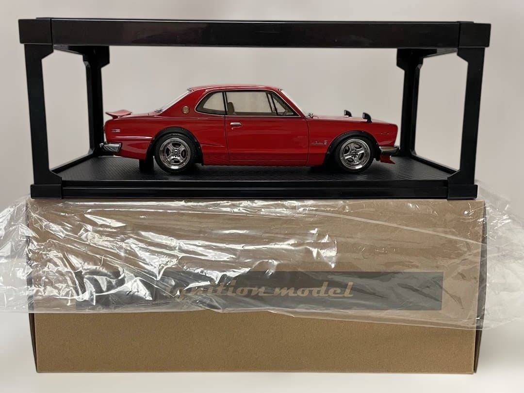 イグニッションモデル スカイライン 2000 GT-R レッド 3238