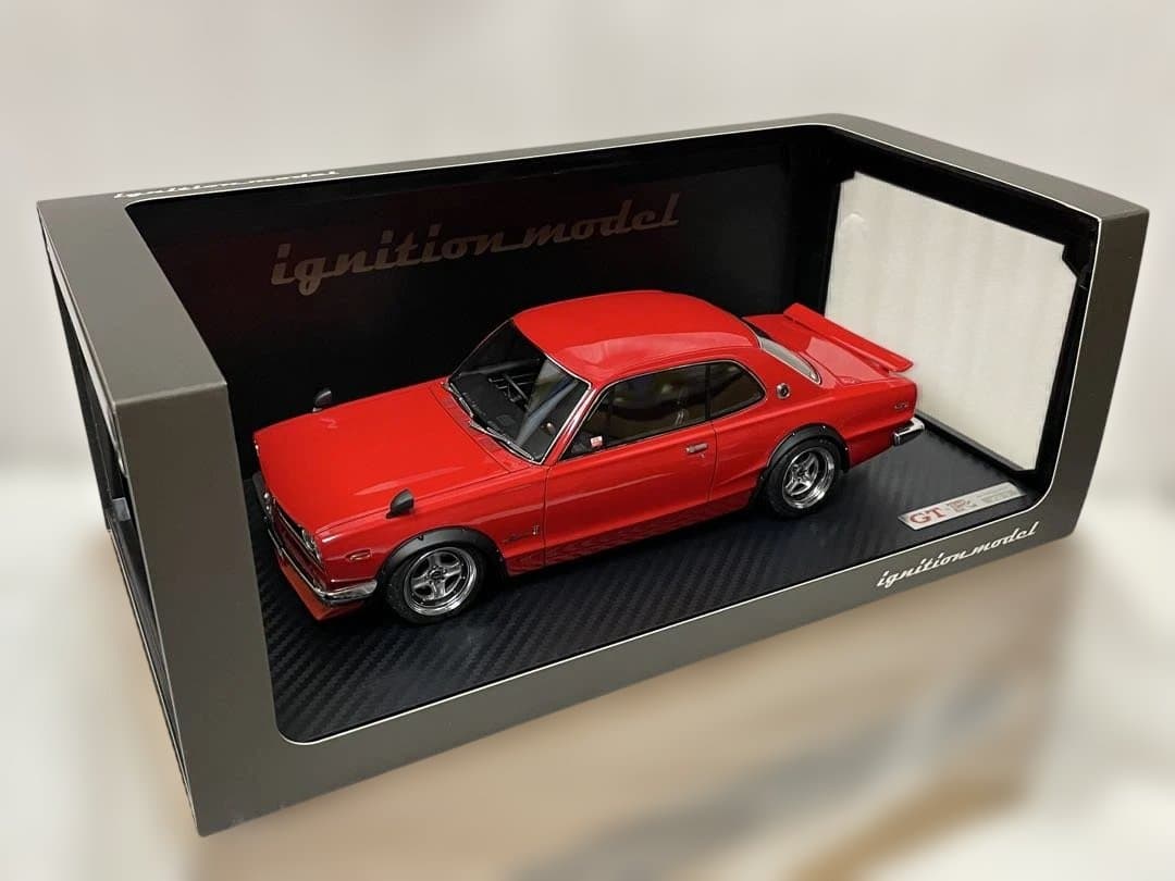 イグニッションモデル スカイライン 2000 GT-R レッド 3238