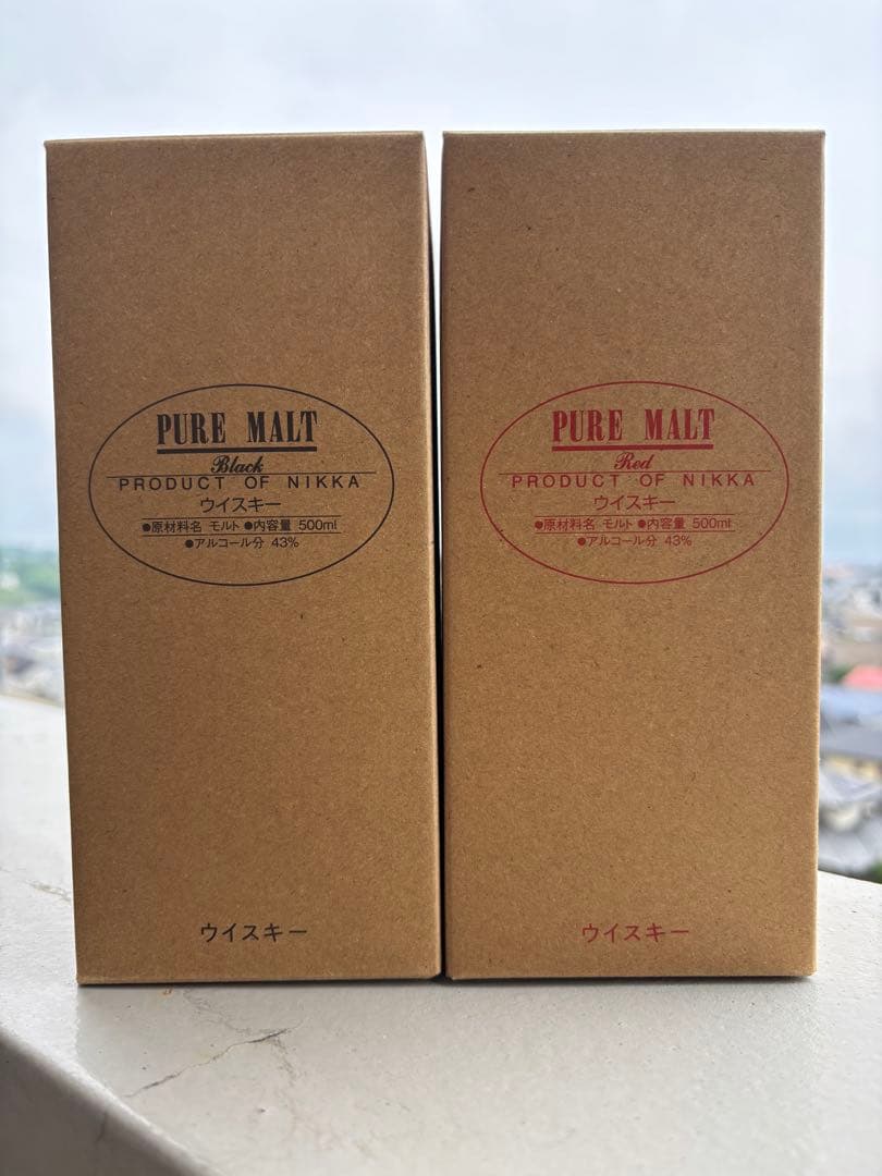 NIKKA ピュアモルトウイスキー 500ml 43%