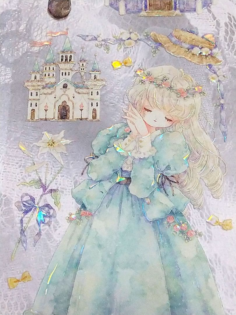 ✩のこり１✩J1093＃枕边语(贝壳光)shine切り売り海外人物マステ